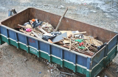 Residents participating in recycling programs in Brook Green