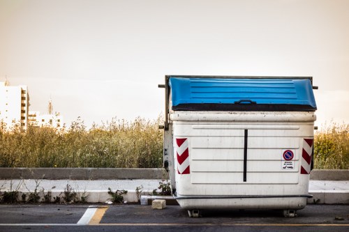 West London rubbish clearance team in action