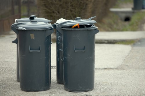 Community recycling center in West Ealing