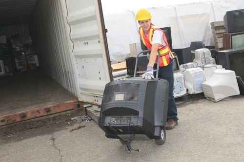 Waste disposal facility managing hazardous materials in Holland Park