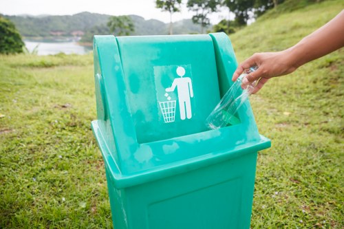 Recycling initiatives in Kensington Olympia